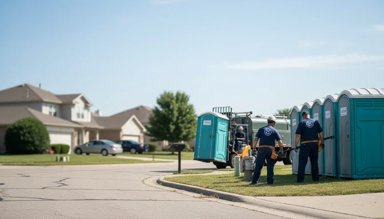 Porta Potty Rental in Hedrick, IA near me